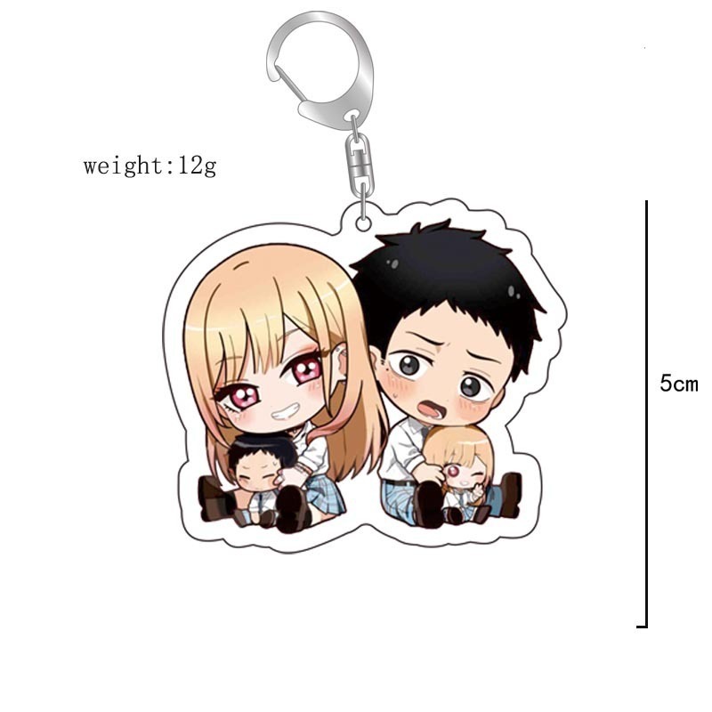 更衣人偶墜入愛河周邊喜多川海夢五條新菜亞克力掛飾 鑰匙扣【單買三件起送】