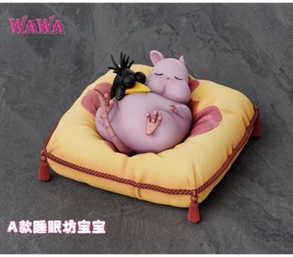【預購】wawa工作室 宮崎駿桌面小擺件系類 睡眠/傲嬌坊寶寶
