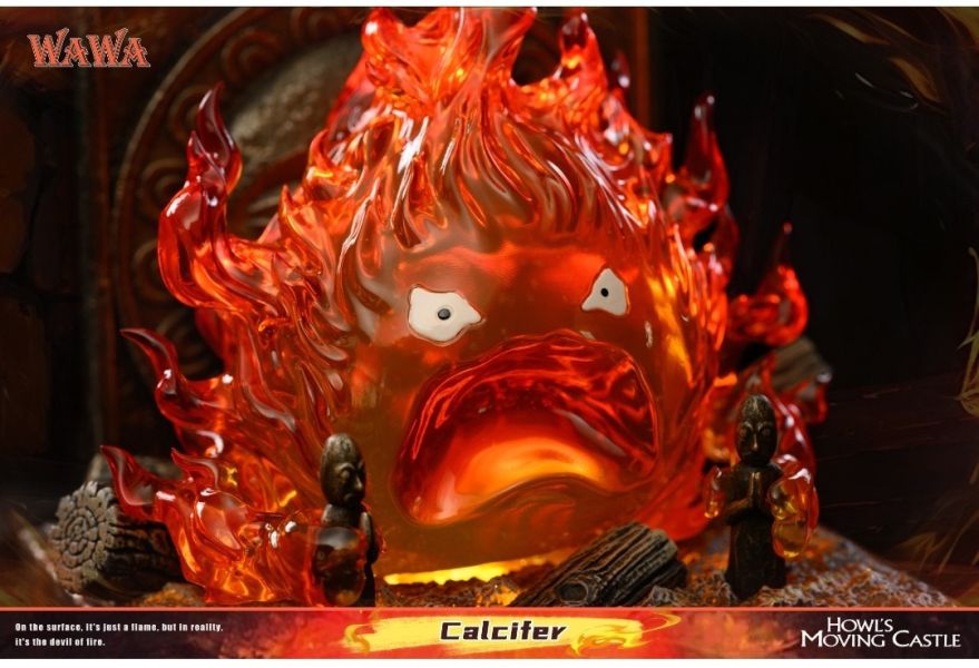 【預購】wawa工作室 宮崎駿桌面小擺件-生氣的卡西法