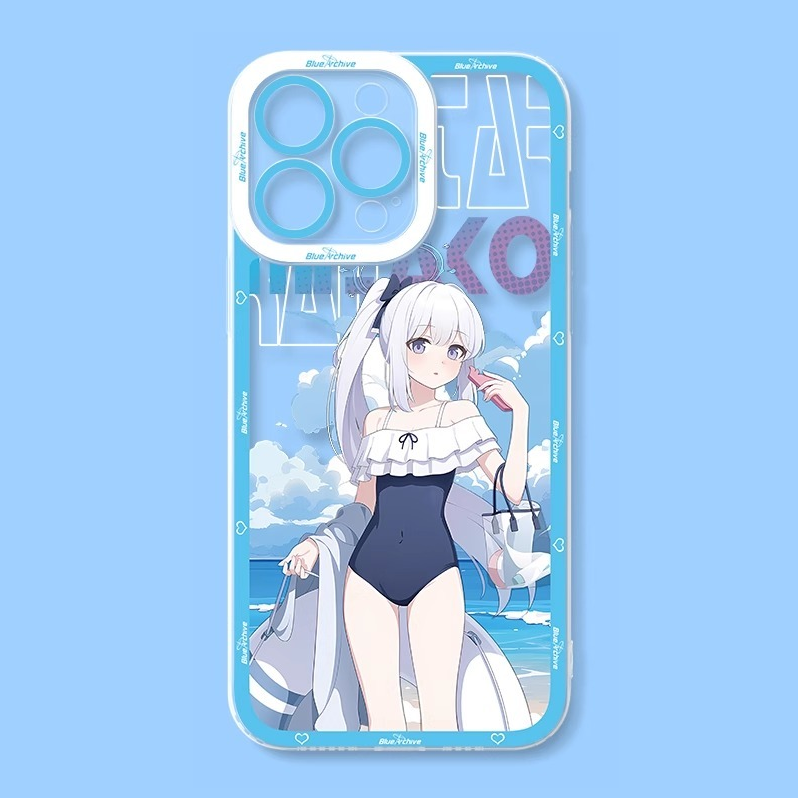 蘋果 系列蔚藍檔案天使眼透明防摔軟殼