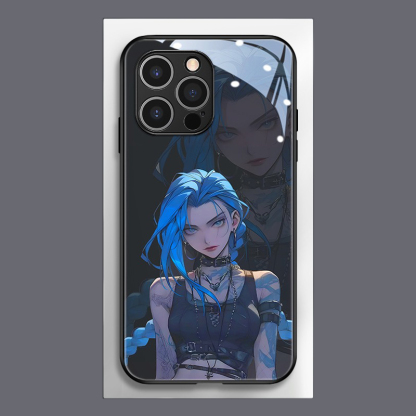 英雄聯盟新款高清全包防摔玻璃殼