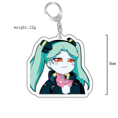 賽博朋克：邊緣行者2077大衛露西麗貝卡賽博浪客Cyberpunk鑰匙扣掛飾【單買三件起送】