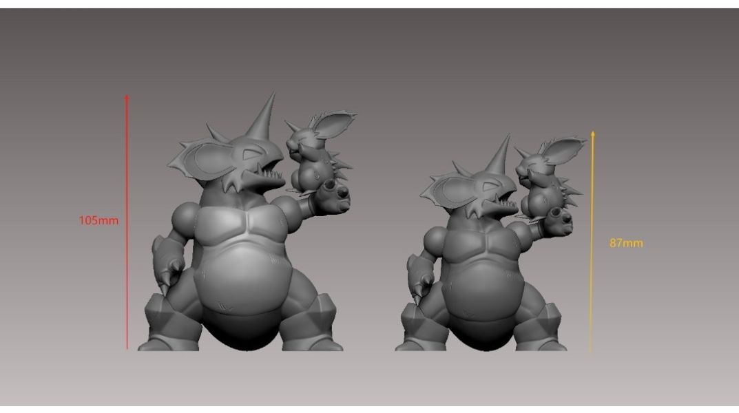【預購】玩得Wonder studio 尼多王進化組