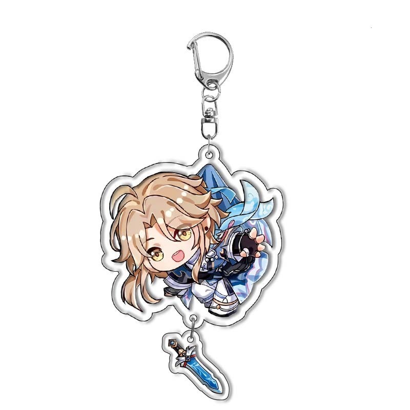 崩壞鐵道莉希雅亞克力鑰匙扣掛件遊戲周邊掛飾【單買三件起送】