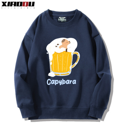 卡皮巴拉 2024親子情侶裝 圓領長袖