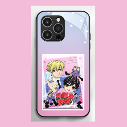 櫻蘭高校新款高清全包防摔玻璃殼