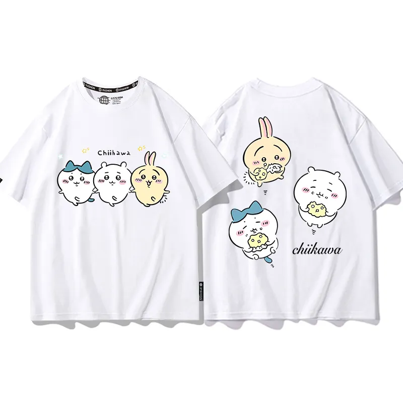 【特價商品！！】 Chiikawa 2024親子情侶男女同款 T恤