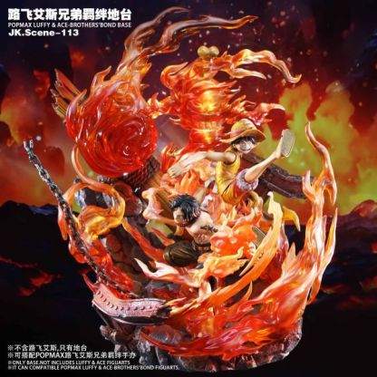 【預購】Jacksdo POPMAX魯夫艾斯兄弟羈絆地臺（不含人物）