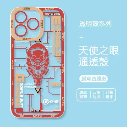 EVA新世紀福音戰士 天使眼透明防摔軟殼