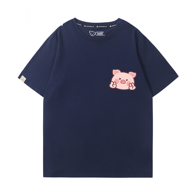 lulu豬 2024親子情侶男女同款 T恤