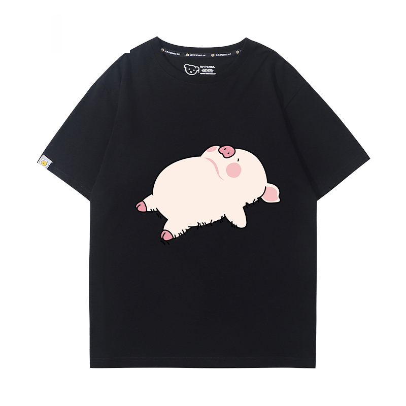 lulu豬 2024親子情侶男女同款 T恤