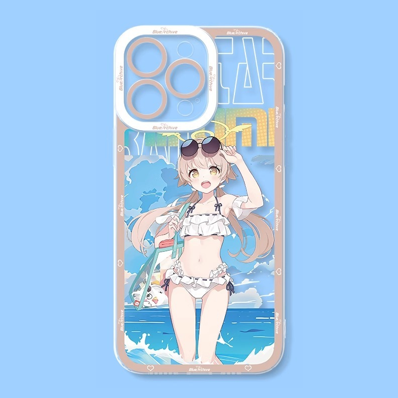 蘋果 系列蔚藍檔案天使眼透明防摔軟殼