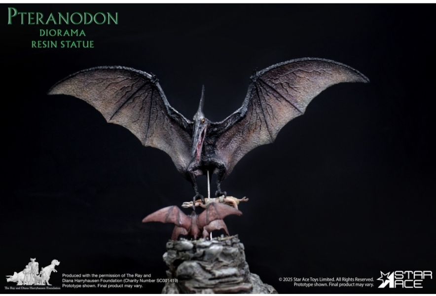 【預購】正版授權 Star Ace Toys 1/8 雷·哈里豪森系列 翼龍底座場景
