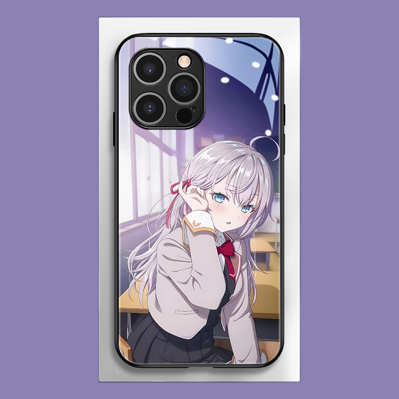 艾莉同學新款高清全包防摔玻璃殼