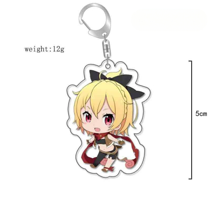 Re：從零開始的異世界生活拉姆雷姆艾米莉亞亞力克鑰匙扣掛飾【單買三件起送】