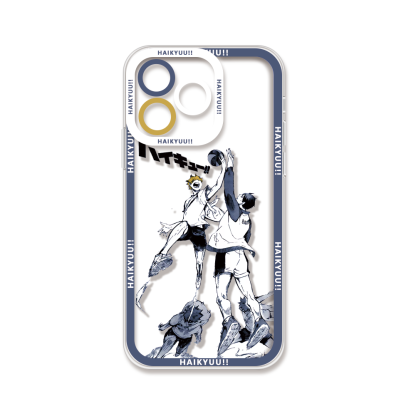 蘋果 系列排球少年 天使眼透明防摔軟殼