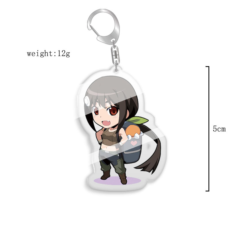物語系列鑰匙扣忍野忍阿良良原黑儀羽川翼周邊亞克力掛件鑰匙扣掛飾【單買三件起送】