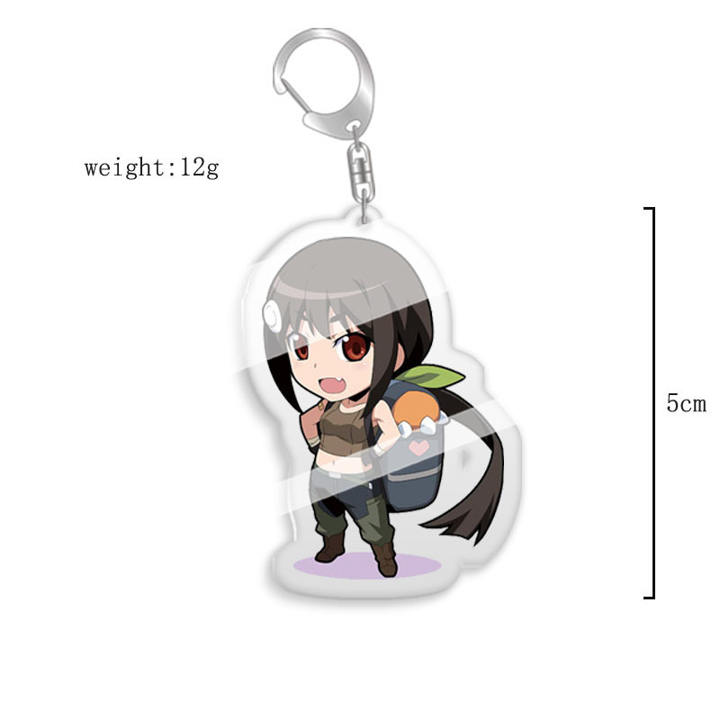 物語系列鑰匙扣忍野忍阿良良原黑儀羽川翼周邊亞克力掛件鑰匙扣掛飾【單買三件起送】