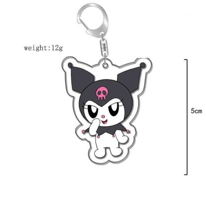 粉色貓咪Sanrio玉狗桂樂美蒂亞克力鑰匙扣掛飾【單買三件起送】