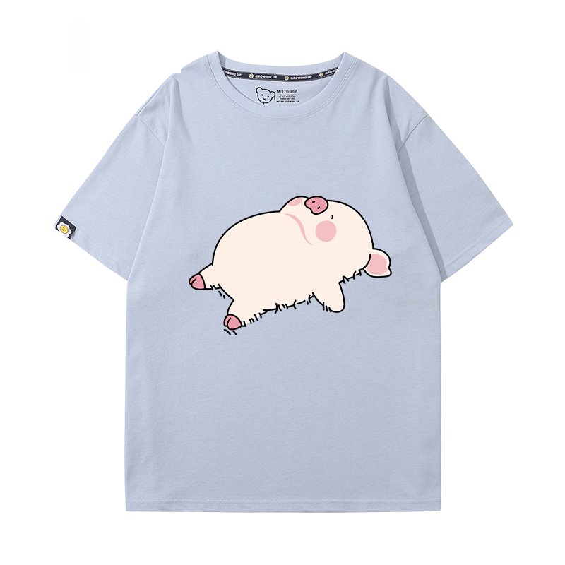lulu豬 2024親子情侶男女同款 T恤