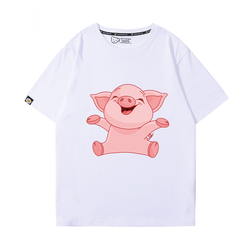 lulu豬 2024親子情侶男女同款 T恤