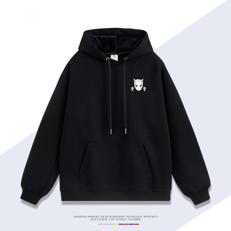 jojo的奇妙冒險 聯名衛衣2025秋冬新款 親子情侶裝連帽衛衣