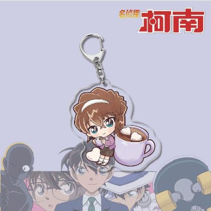 名偵探柯南周邊 灰原哀基德赤井秀一安室透世良真純亞克力鑰匙扣掛飾【單買三件起送】