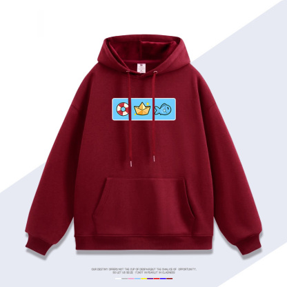 貓鯊Sameko Saba二次元Vtuber 聯名衛衣2025秋冬新款 親子情侶裝連帽衛衣