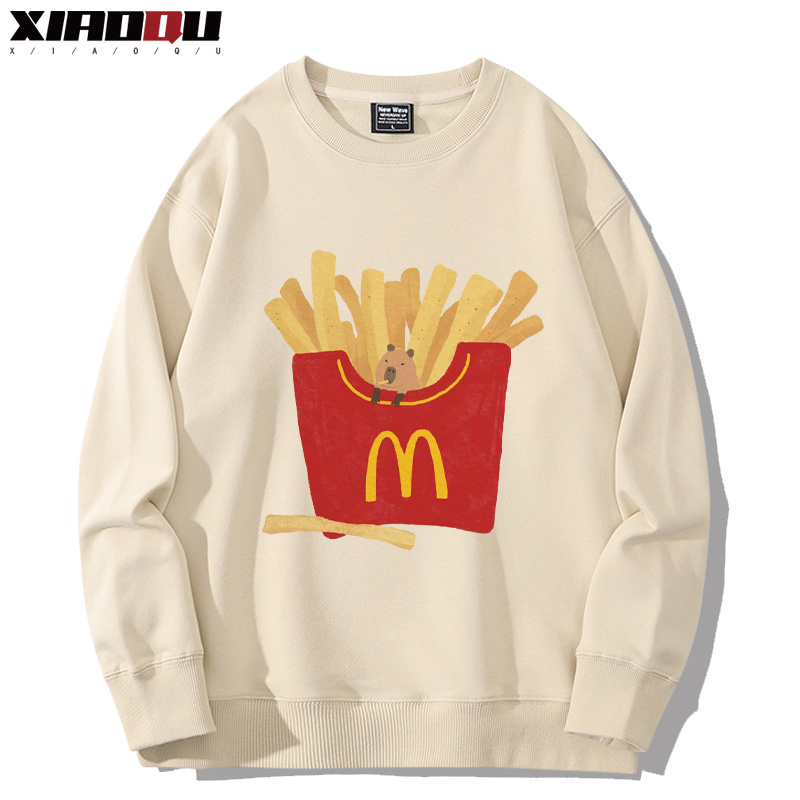 卡皮巴拉 2024親子情侶裝 圓領長袖