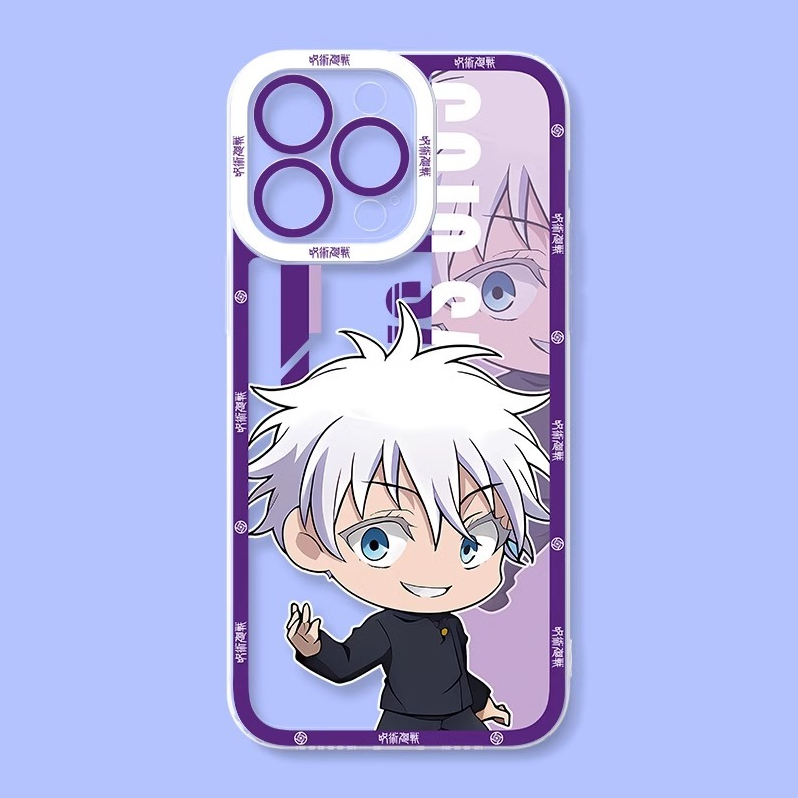 蘋果 系列咒術迴戰天使眼透明防摔軟殼