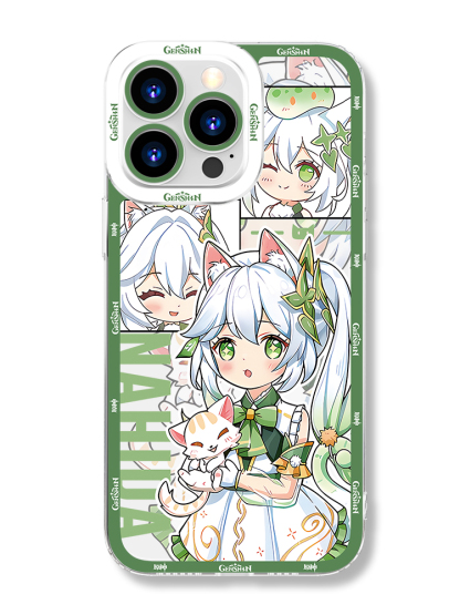 蘋果 系列原神萌系天使眼透明防摔軟殼