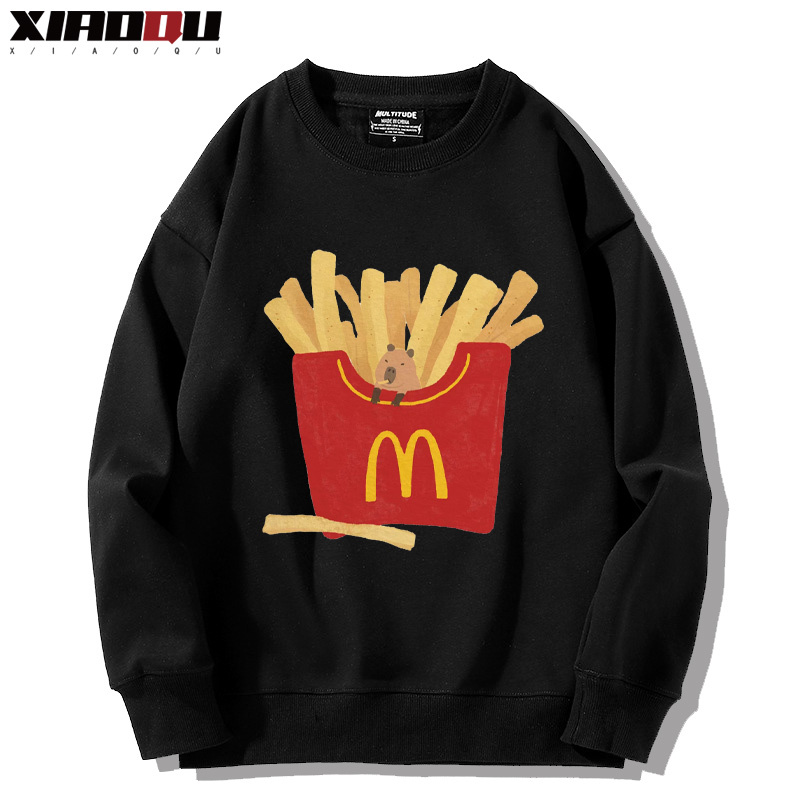 卡皮巴拉 2024親子情侶裝 圓領長袖