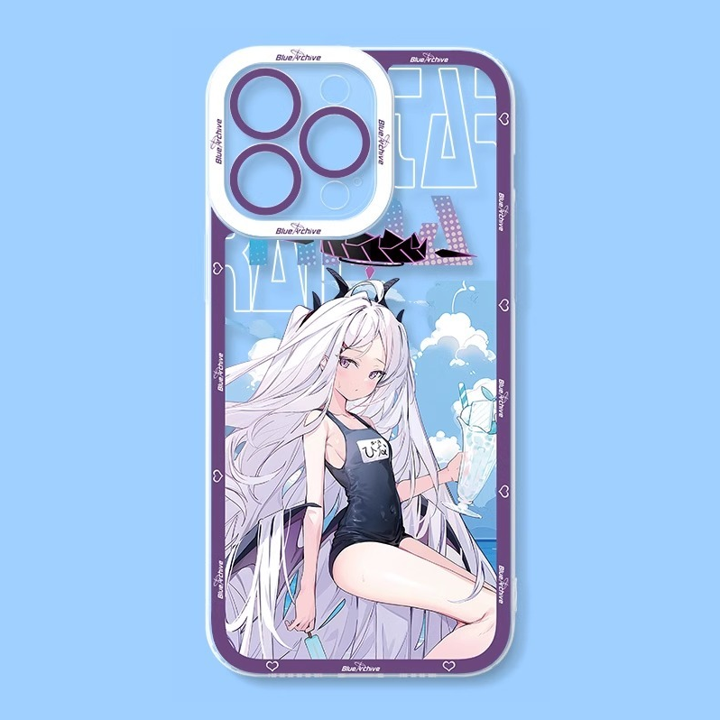 蘋果 系列蔚藍檔案天使眼透明防摔軟殼