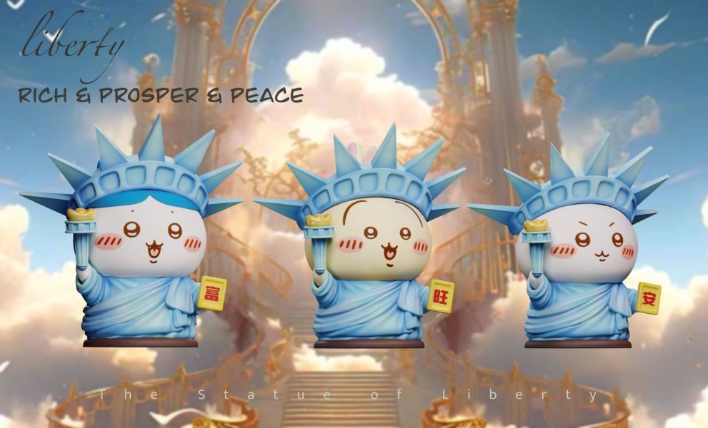 【預購】潮社 chiikawa自由女神