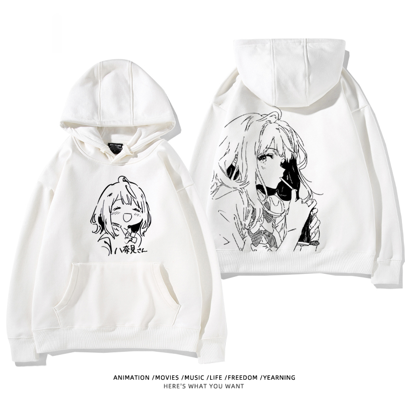 敗犬女主也太多了聯名衛衣2024秋冬新款親子情侶裝薄絨款連帽衛衣