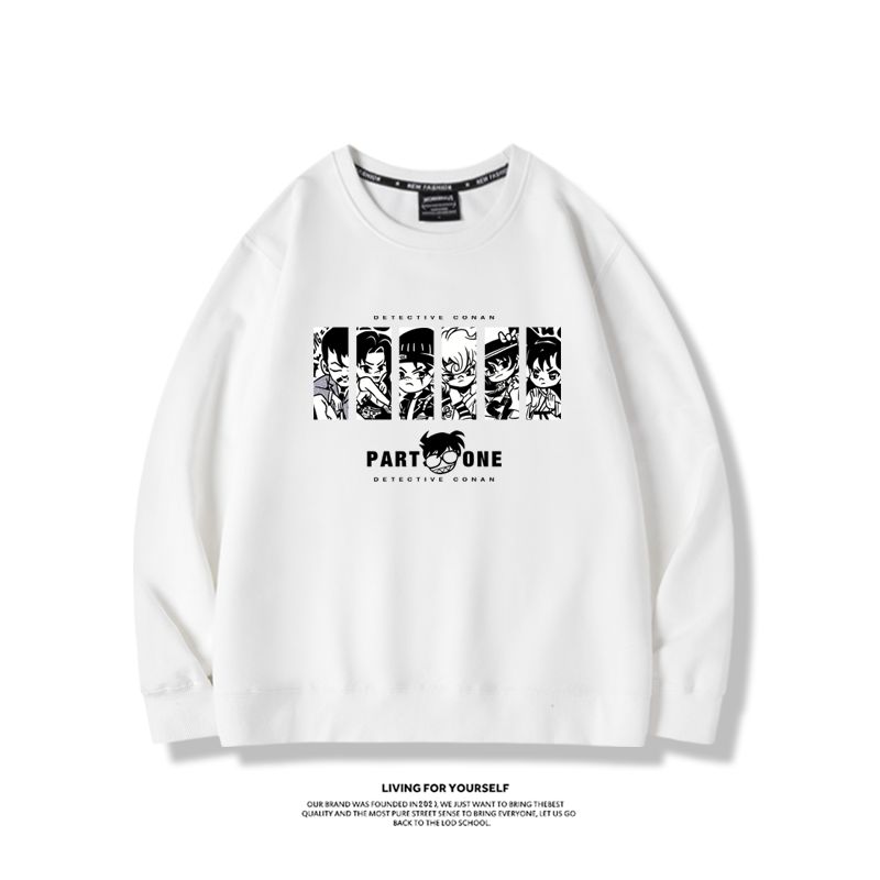 名偵探柯南2024親子情侶裝 圓領長袖-星夢cosplay