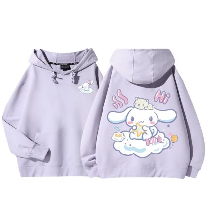 三麗鷗大耳朵狗聯名衛衣2025秋冬新款親子情侶裝連帽衛衣