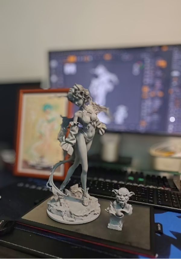 【預購】ZN《山海-白澤》GK白模kit