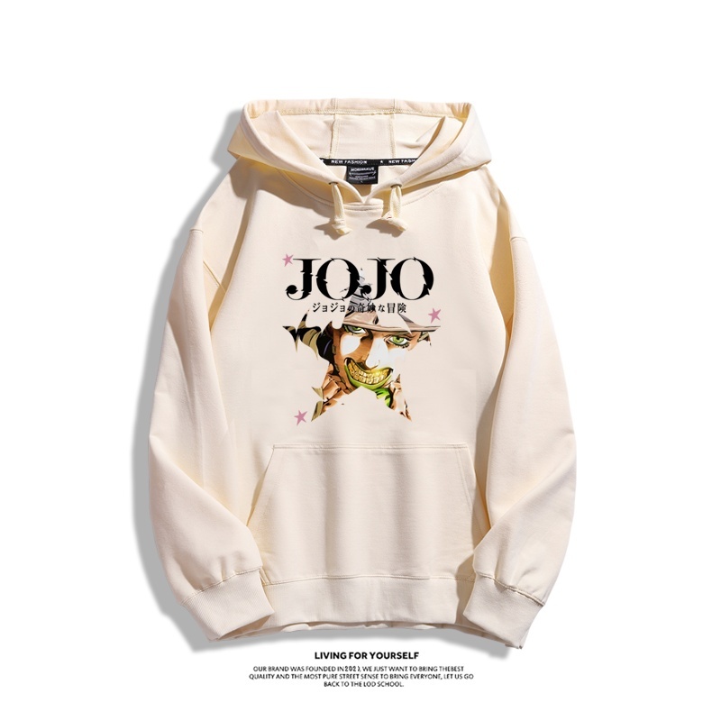JOJO的奇妙冒險 聯名衛衣2025秋冬新款親子情侶裝連帽衛衣