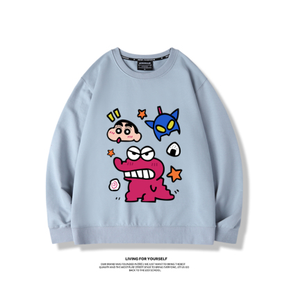 蠟筆小新2023親子情侶裝 圓領長袖