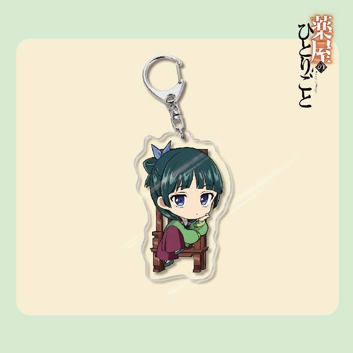 藥屋少女的呢喃周邊貓貓壬氏玉葉妃高順亞克力鑰匙扣掛飾【單買三件起送】