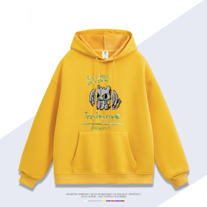 馴龍高手 聯名衛衣2025秋冬新款 親子情侶裝連帽衛衣