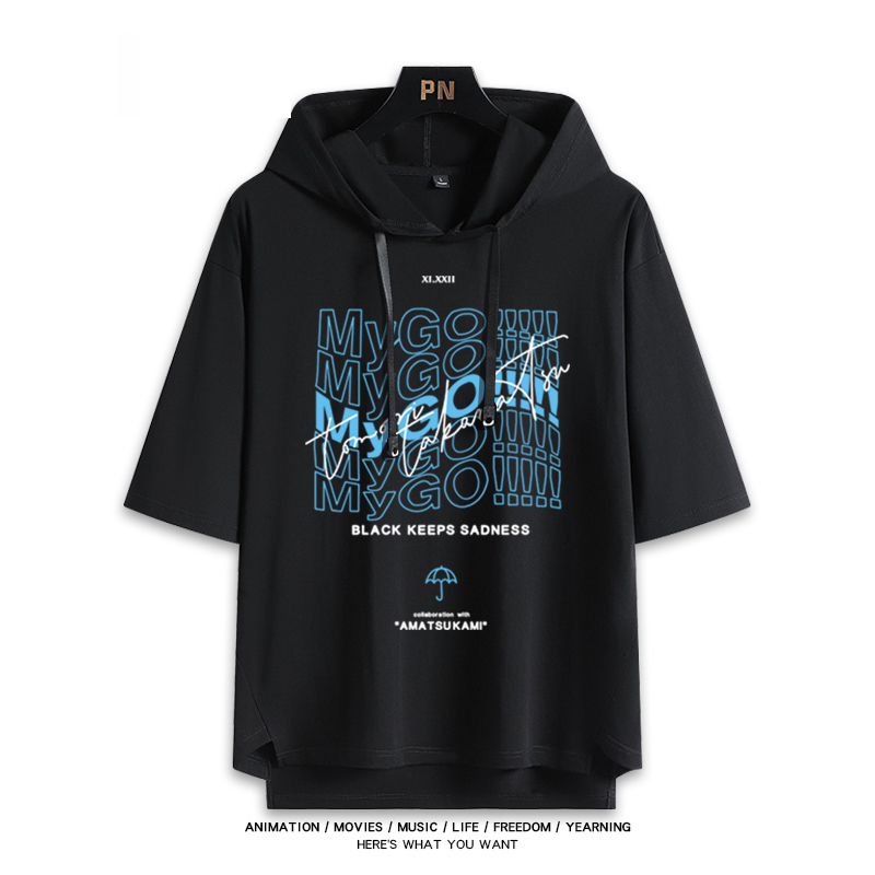 BanG Dream! It’s MyGO 連帽短袖T恤