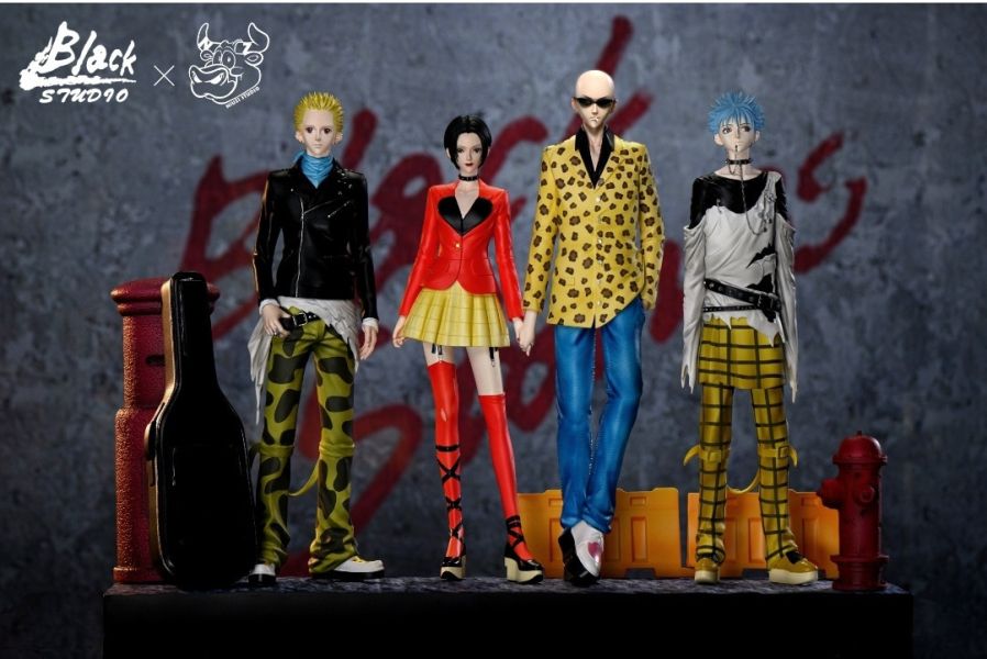 【預購】BLACK×NIUZI工作室 BLACK Stone樂隊（高木泰士/寺島伸夫/岡崎真一）