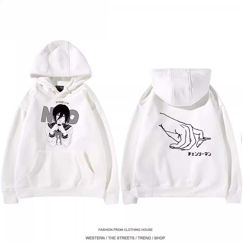 鏈鋸人 聯名衛衣2025秋冬新款 親子情侶裝連帽衛衣