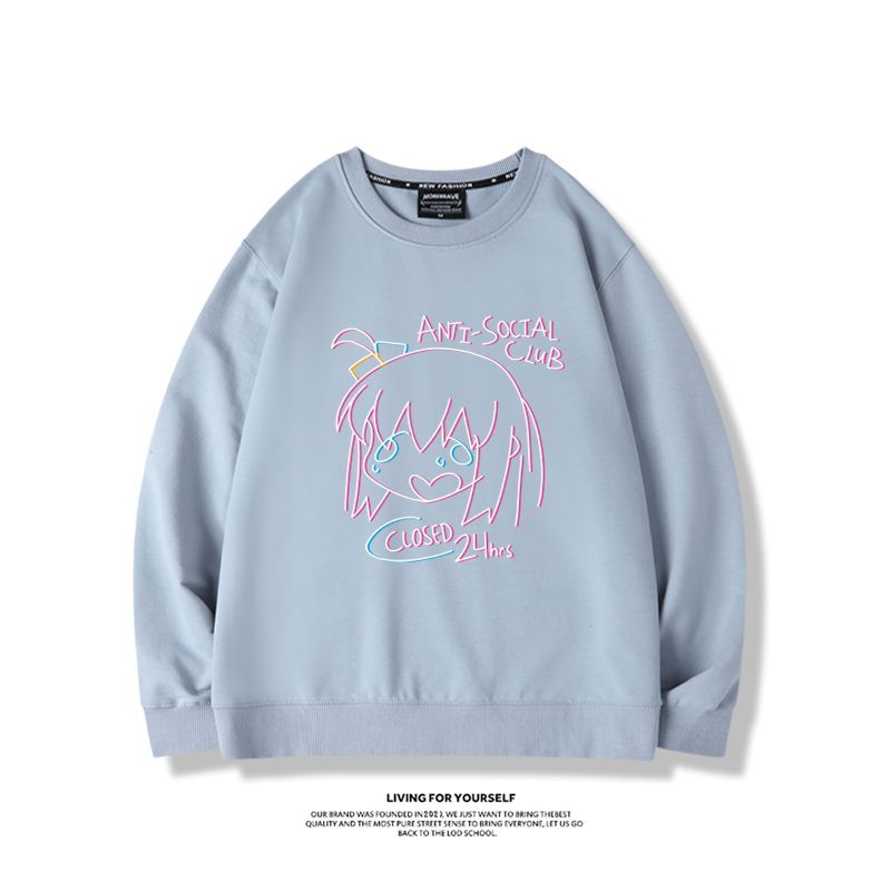 孤獨搖滾2023親子情侶裝 圓領長袖