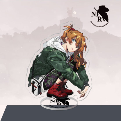 福音EVA綾波麗立牌動漫周邊亞克力鑰匙扣明日香真希波碇真嗣渚薰掛飾【單買三件起送】