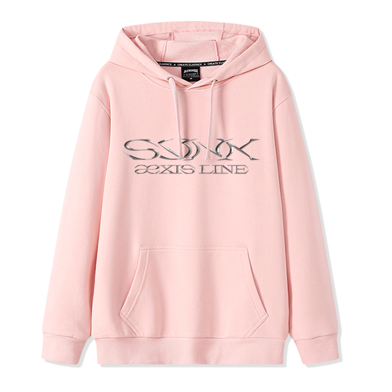 aespa巡迴演唱會SYNK aeXIS LINE 周邊衛衣2025秋冬新款親子情侶裝連帽衛衣