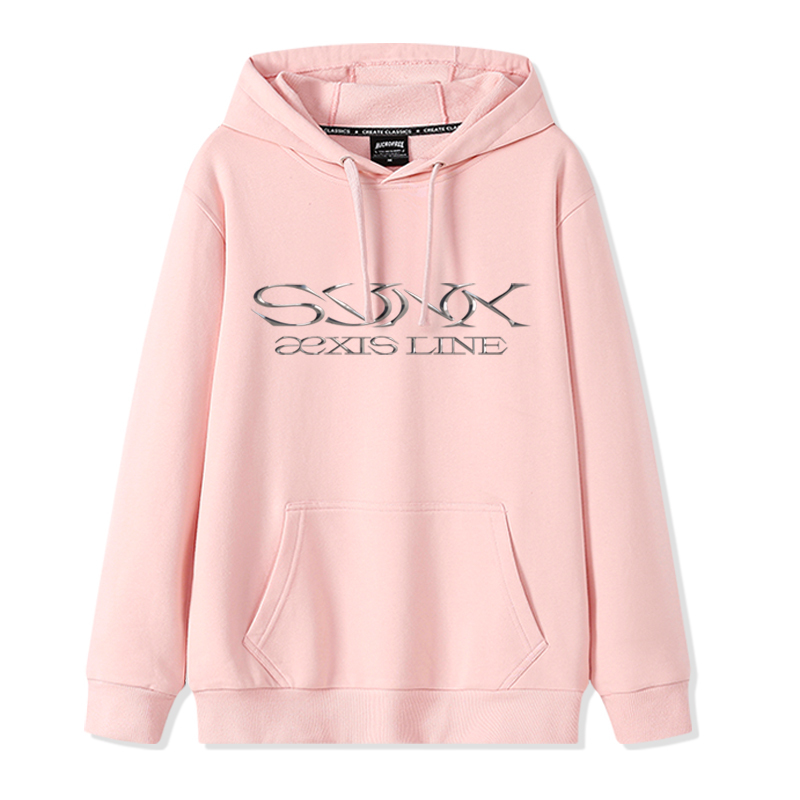 aespa巡迴演唱會SYNK aeXIS LINE 周邊衛衣2025秋冬新款親子情侶裝連帽衛衣