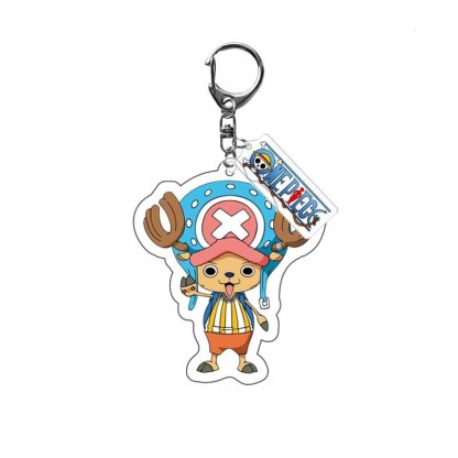 航海王草帽路飛索隆喬巴羅賓亞力克鑰匙扣掛飾【單買三件起送】